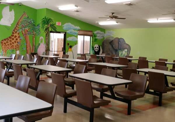 Safari Lunchroom Intensive Use Furniture - Real Time Furniture